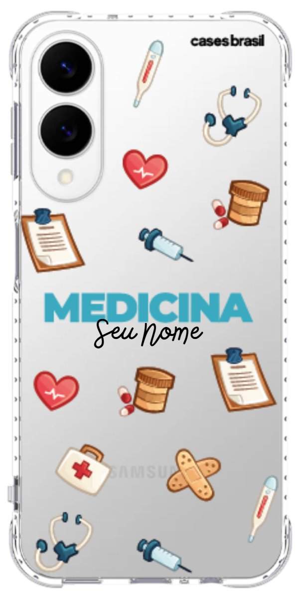 Capinha para Celular Medicina - Profissão Com Nome