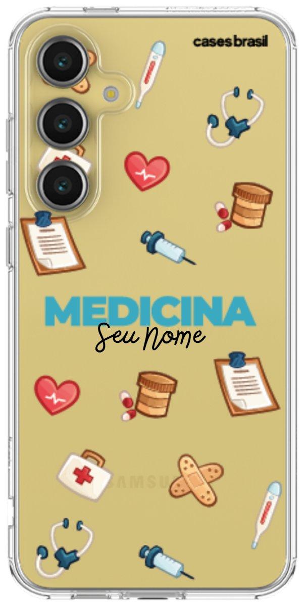 Capinha para Celular Medicina - Profissão Com Nome