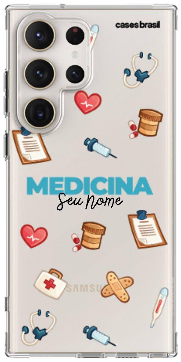 Capinha para Celular Medicina - Profissão Com Nome