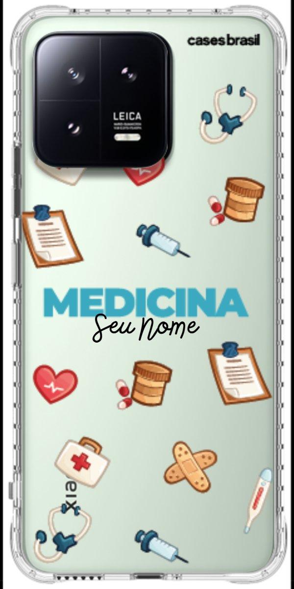 Capinha para Celular Medicina - Profissão Com Nome