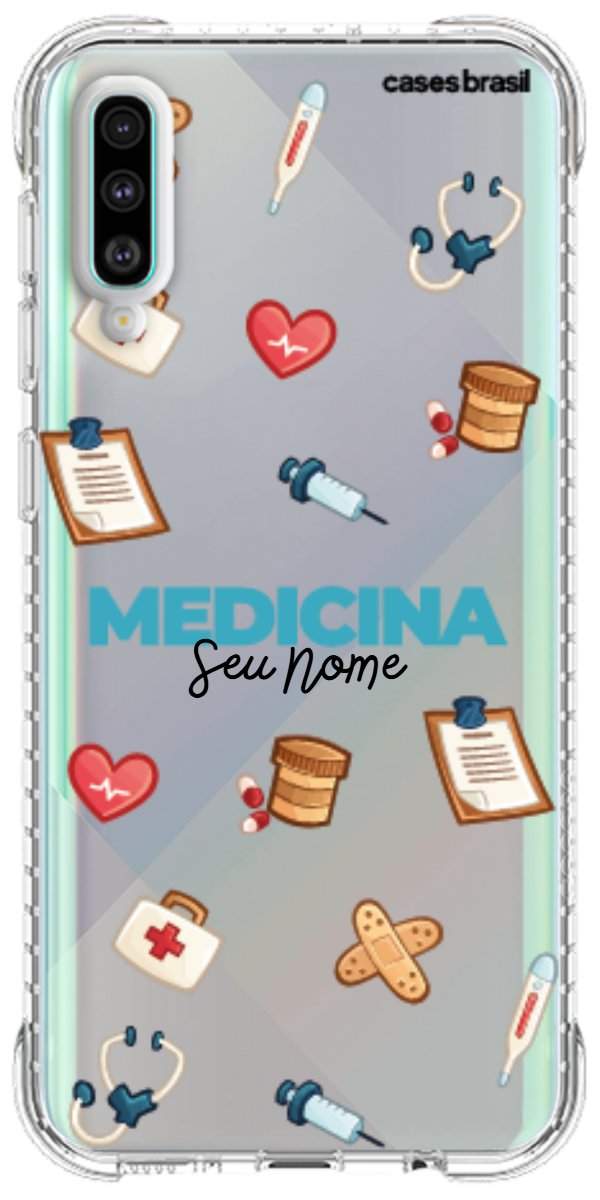Capinha para Celular Medicina - Profissão Com Nome