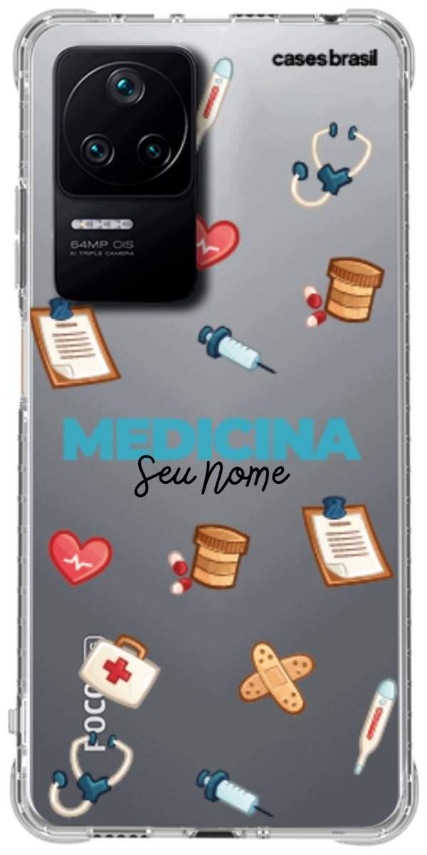 Capinha para Celular Medicina - Profissão Com Nome