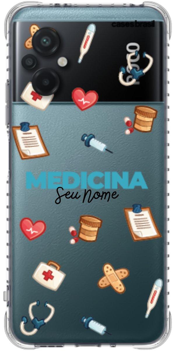 Capinha para Celular Medicina - Profissão Com Nome