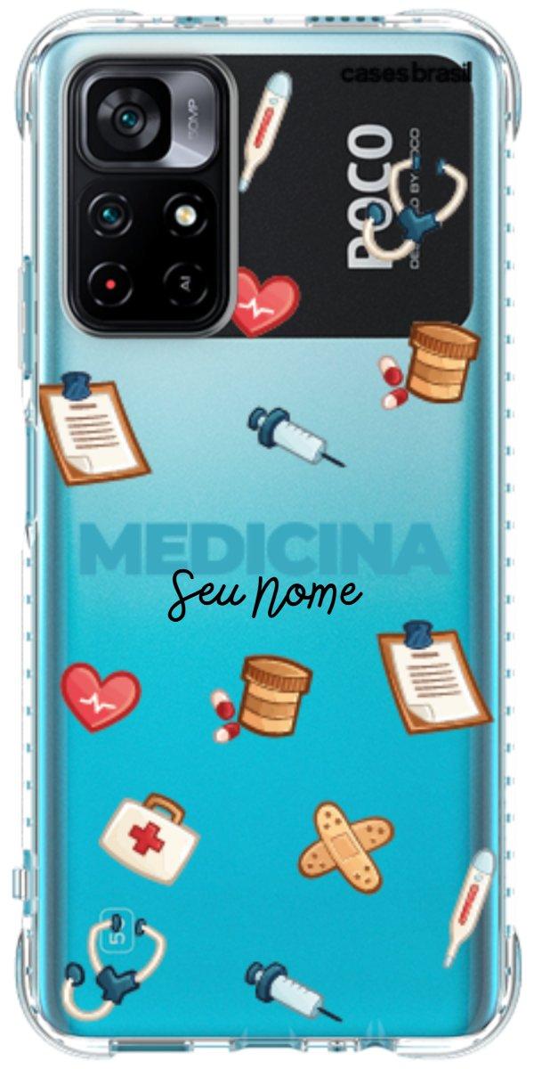 Capinha para Celular Medicina - Profissão Com Nome