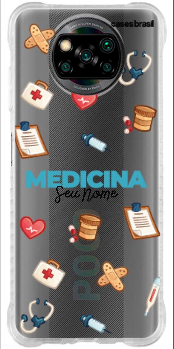 Capinha para Celular Medicina - Profissão Com Nome