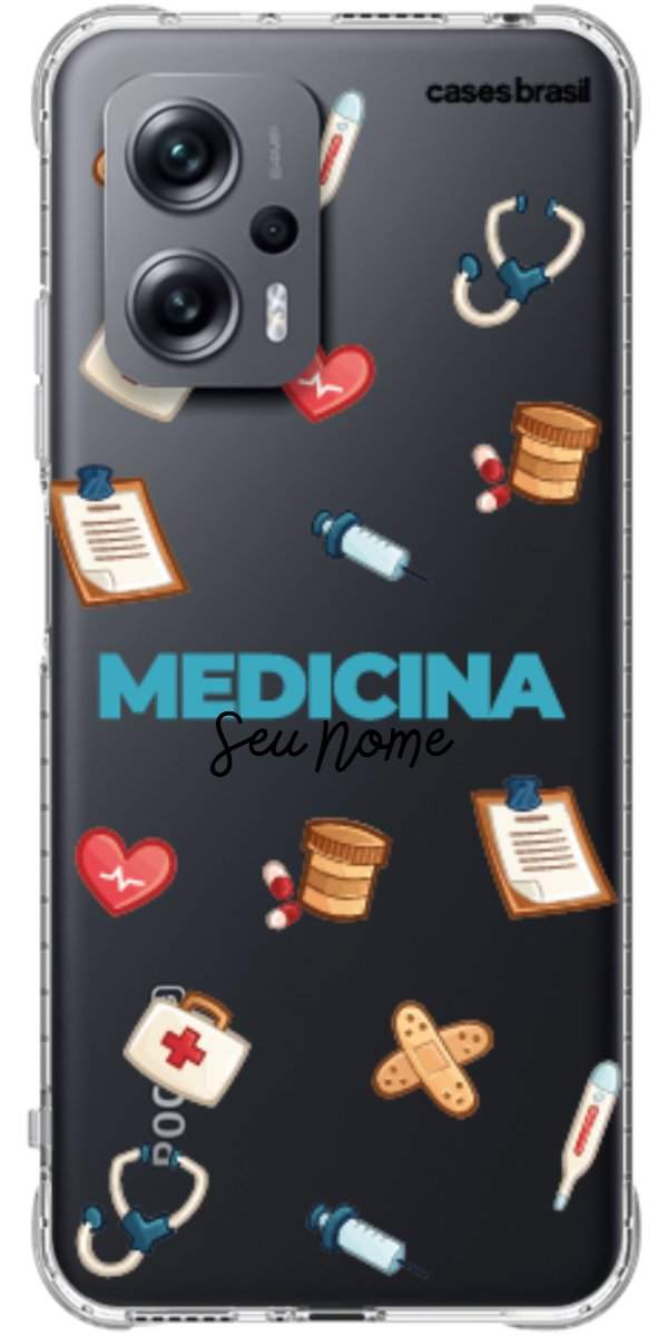 Capinha para Celular Medicina - Profissão Com Nome