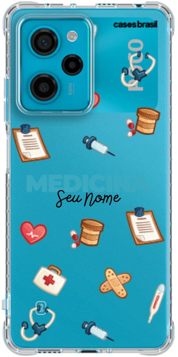 Capinha para Celular Medicina - Profissão Com Nome