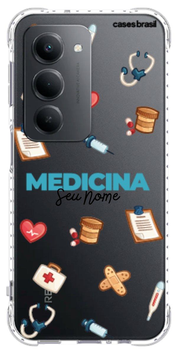 Capinha para Celular Medicina - Profissão Com Nome
