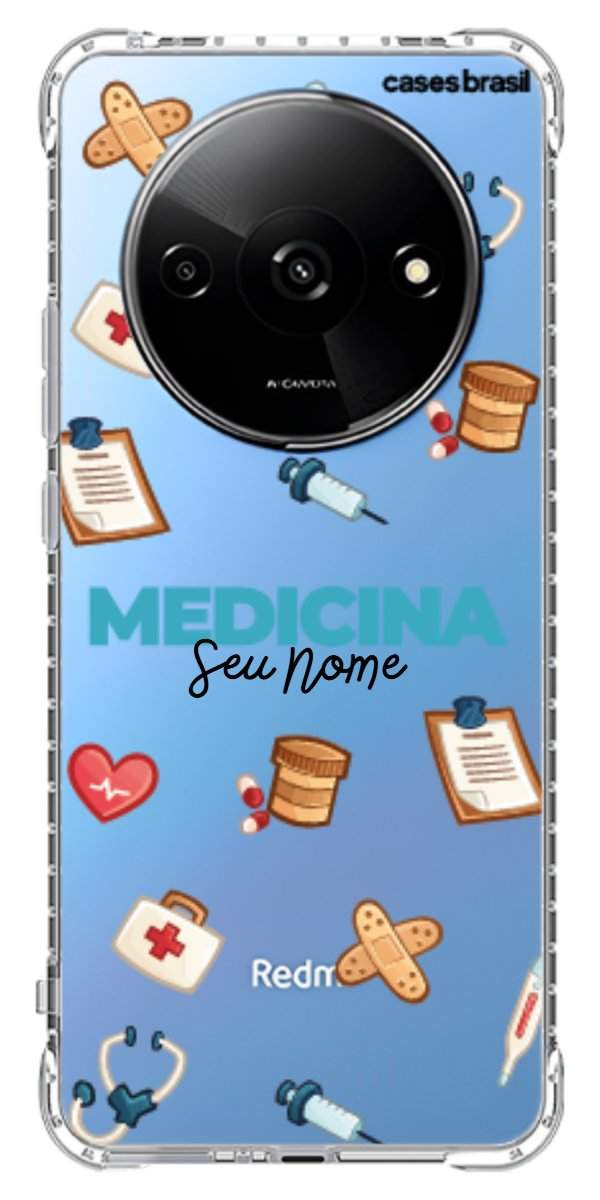 Capinha para Celular Medicina - Profissão Com Nome
