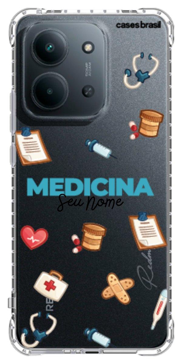 Capinha para Celular Medicina - Profissão Com Nome