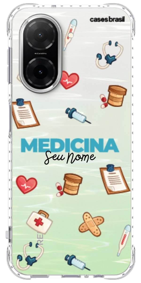 Capinha para Celular Medicina - Profissão Com Nome