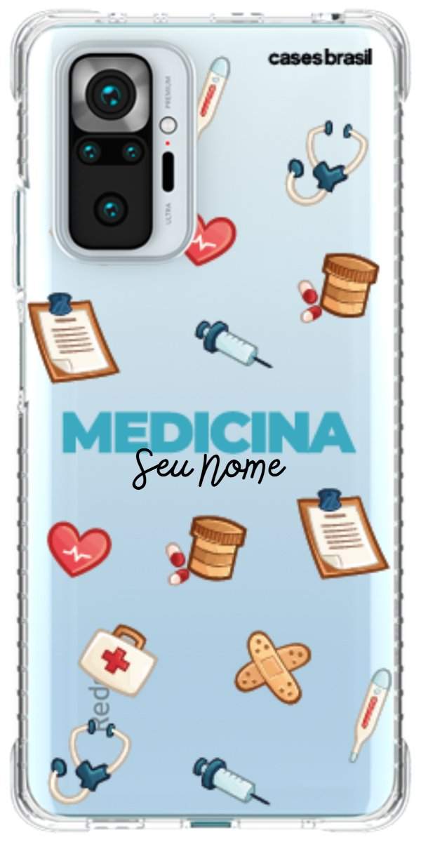 Capinha para Celular Medicina - Profissão Com Nome