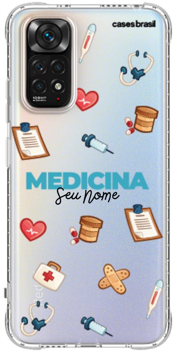 Capinha para Celular Medicina - Profissão Com Nome