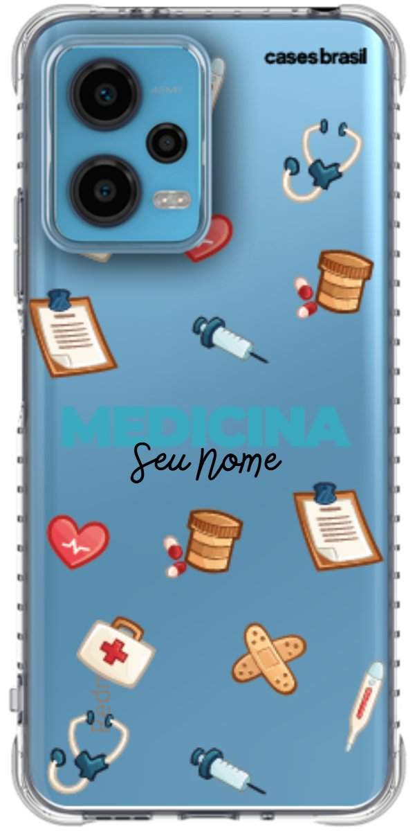 Capinha para Celular Medicina - Profissão Com Nome