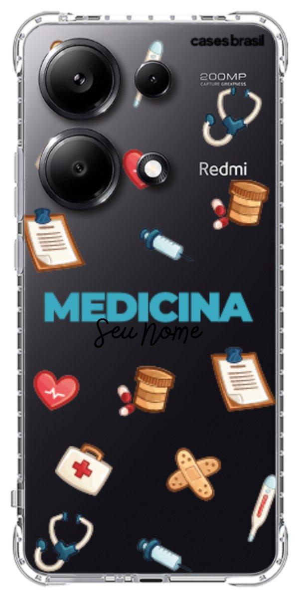 Capinha para Celular Medicina - Profissão Com Nome