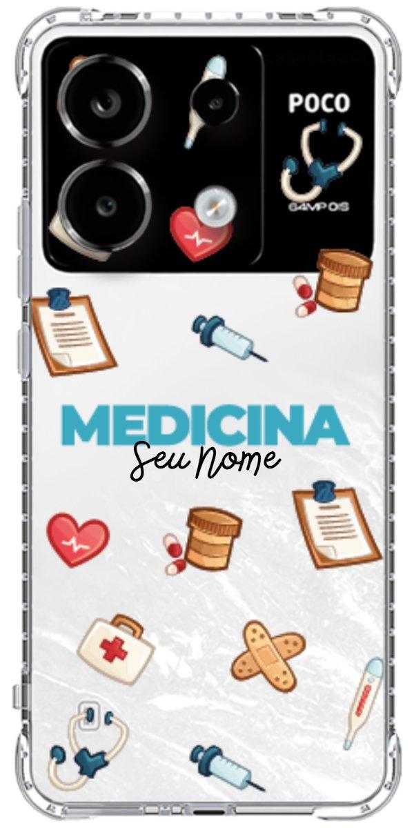 Capinha para Celular Medicina - Profissão Com Nome