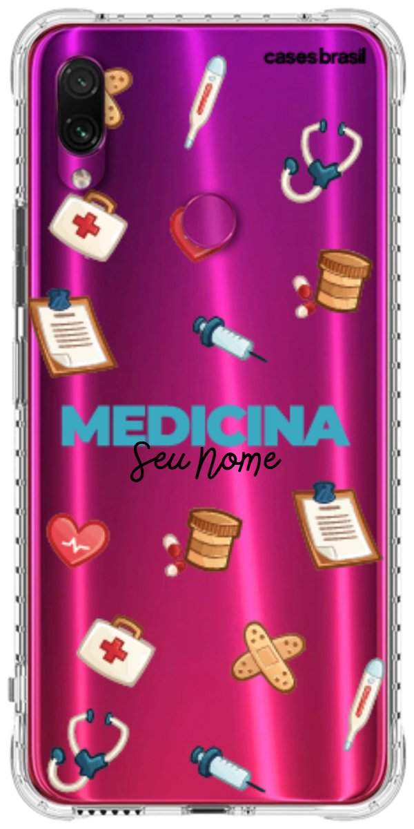 Capinha para Celular Medicina - Profissão Com Nome