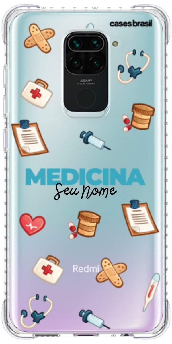 Capinha para Celular Medicina - Profissão Com Nome