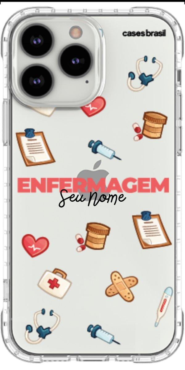 Capinha para celular Enfermagem - Profissão Com Nome