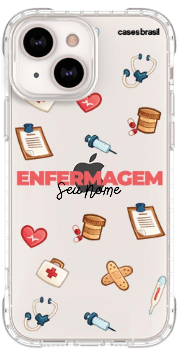 Capinha para celular Enfermagem - Profissão Com Nome