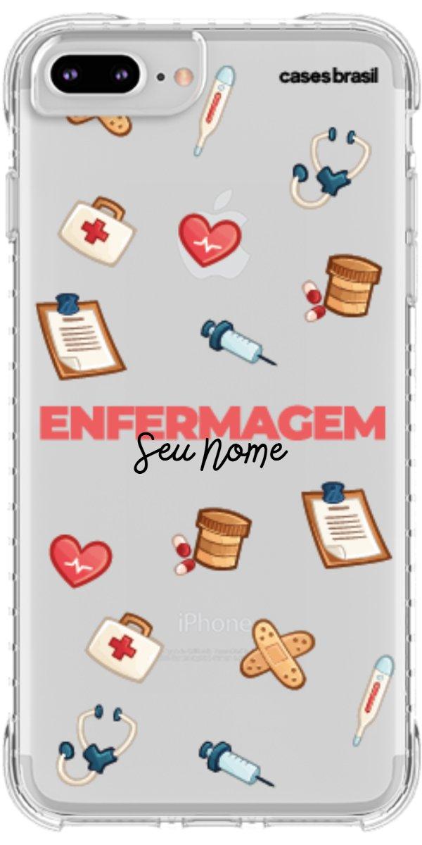 Capinha para celular Enfermagem - Profissão Com Nome