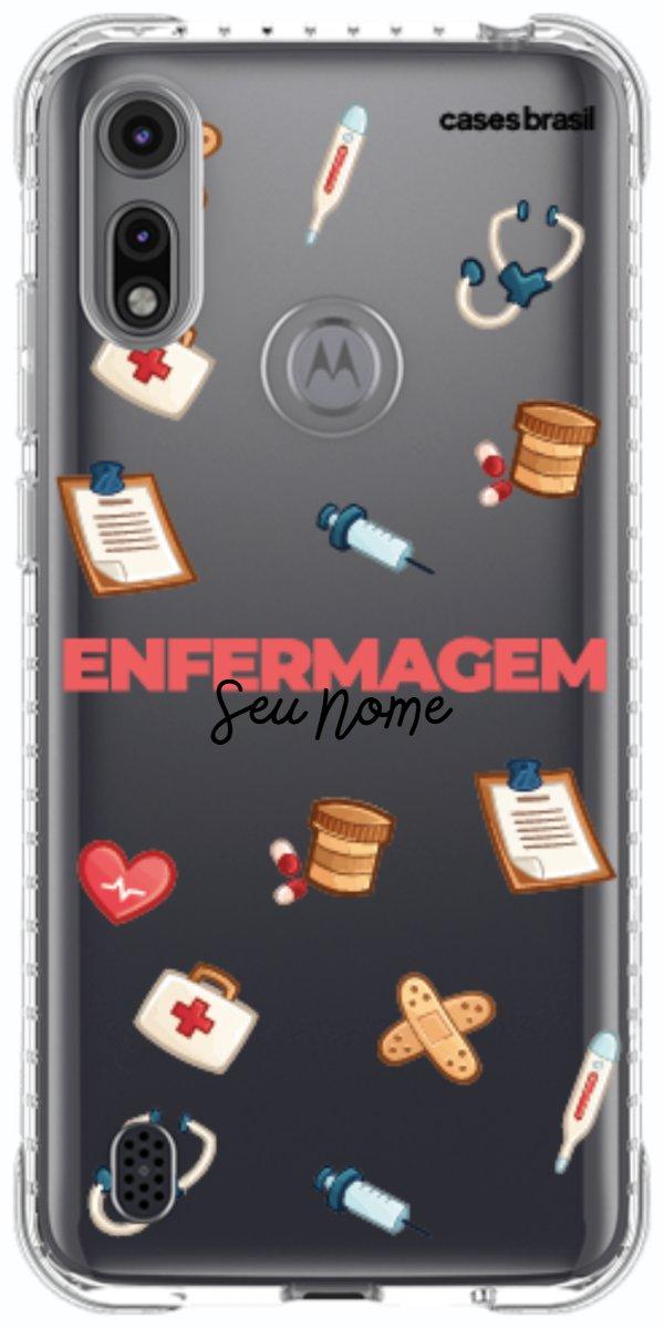 Capinha para celular Enfermagem - Profissão Com Nome