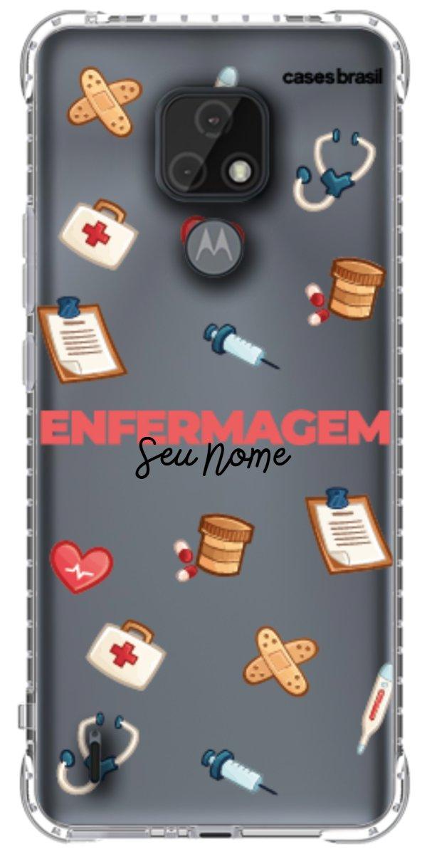 Capinha para celular Enfermagem - Profissão Com Nome