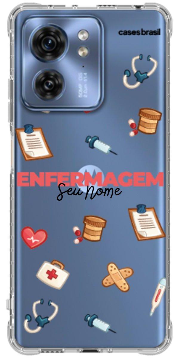 Capinha para celular Enfermagem - Profissão Com Nome