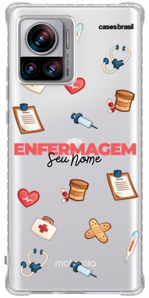 Capinha para celular Enfermagem - Profissão Com Nome