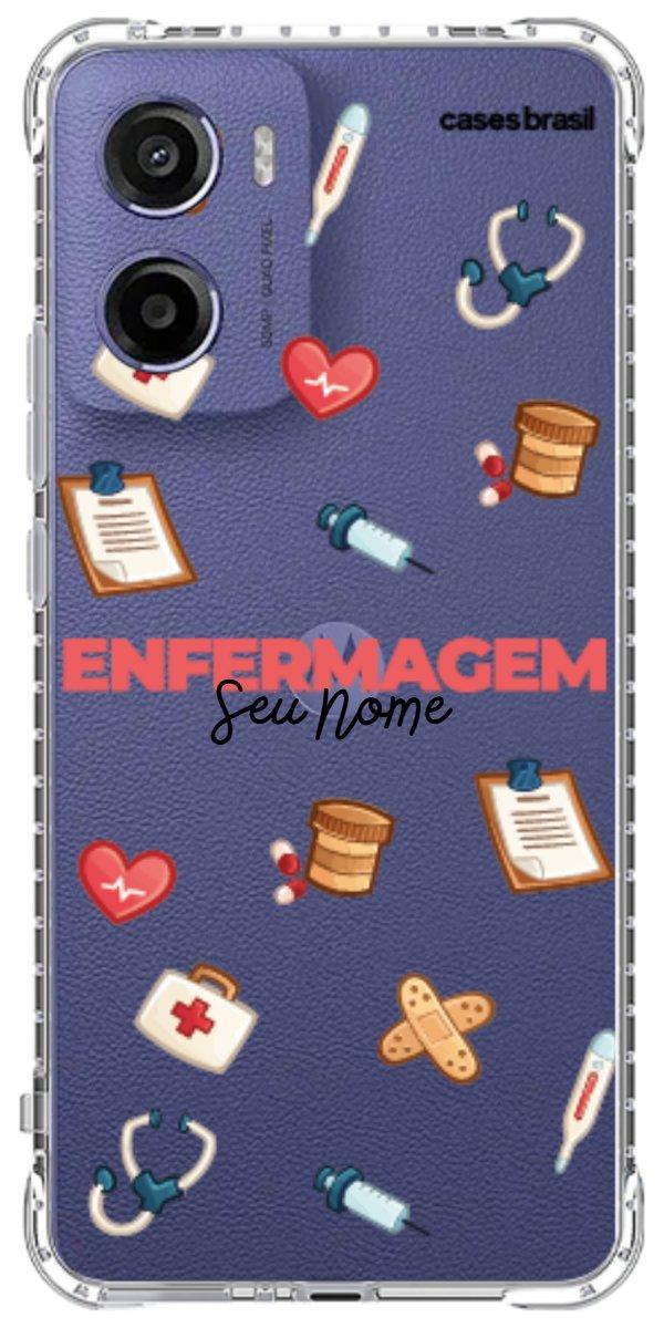 Capinha para celular Enfermagem - Profissão Com Nome