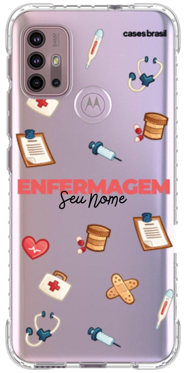 Capinha para celular Enfermagem - Profissão Com Nome