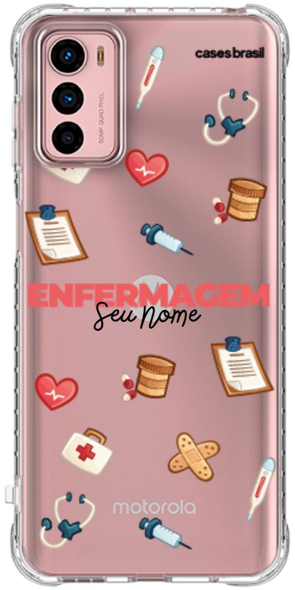 Capinha para celular Enfermagem - Profissão Com Nome