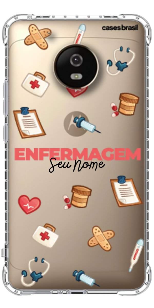 Capinha para celular Enfermagem - Profissão Com Nome