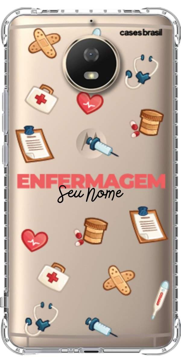 Capinha para celular Enfermagem - Profissão Com Nome