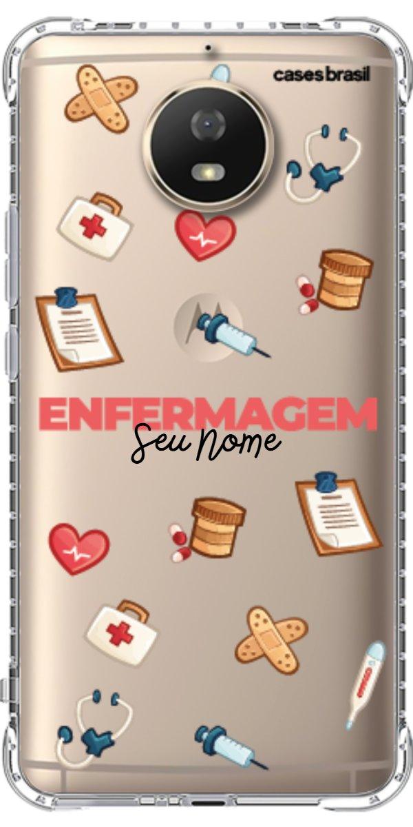 Capinha para celular Enfermagem - Profissão Com Nome