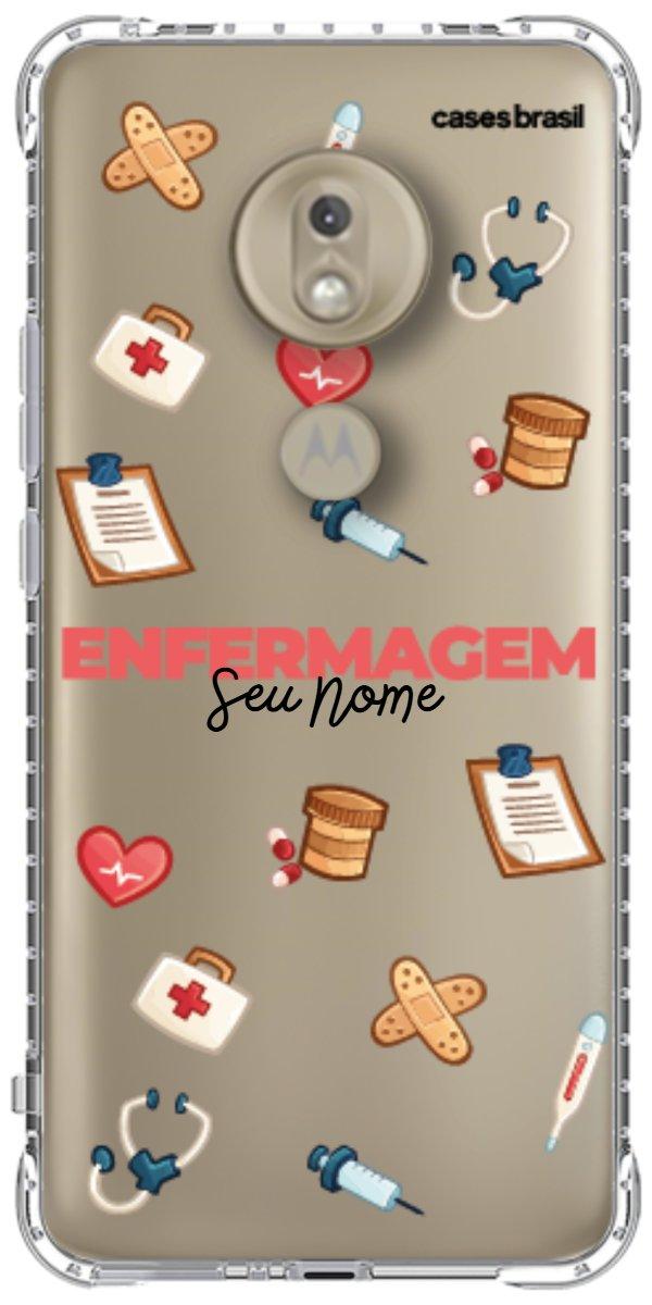 Capinha para celular Enfermagem - Profissão Com Nome