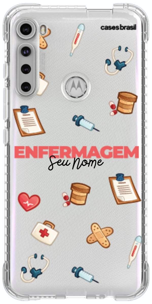Capinha para celular Enfermagem - Profissão Com Nome