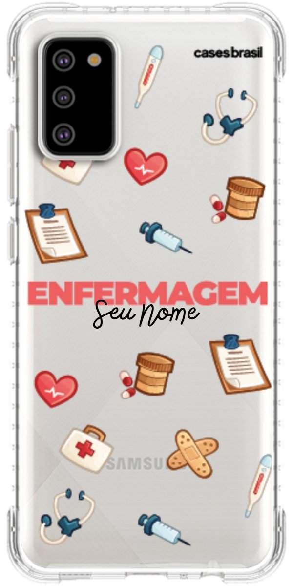 Capinha para celular Enfermagem - Profissão Com Nome