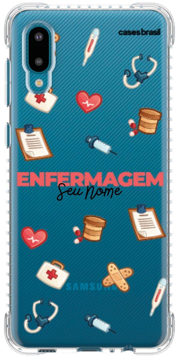 Capinha para celular Enfermagem - Profissão Com Nome