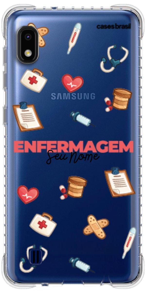 Capinha para celular Enfermagem - Profissão Com Nome