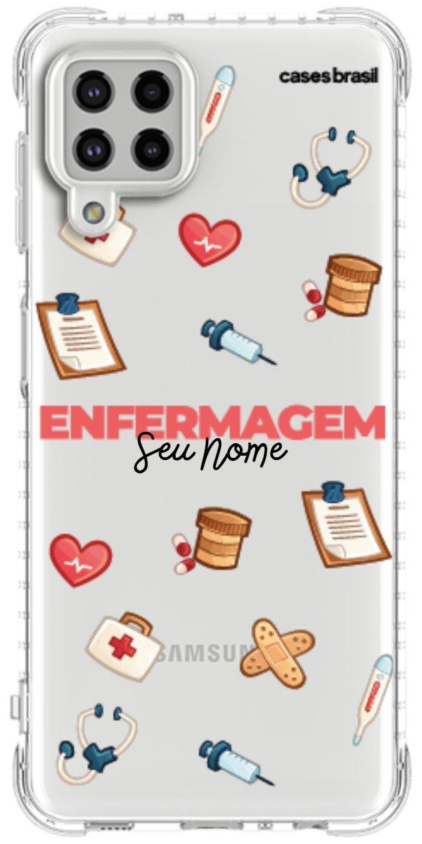 Capinha para celular Enfermagem - Profissão Com Nome