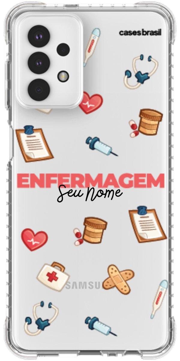 Capinha para celular Enfermagem - Profissão Com Nome