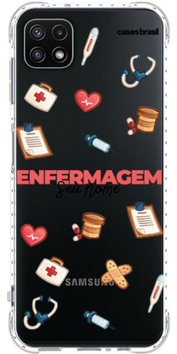 Capinha para celular Enfermagem - Profissão Com Nome