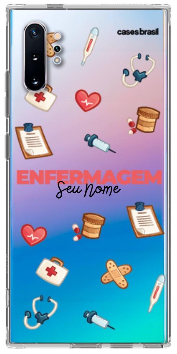 Capinha para celular Enfermagem - Profissão Com Nome