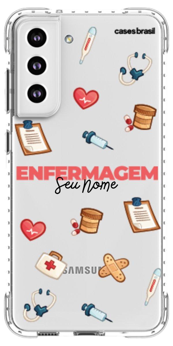 Capinha para celular Enfermagem - Profissão Com Nome