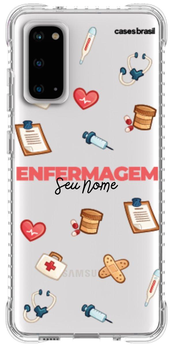 Capinha para celular Enfermagem - Profissão Com Nome