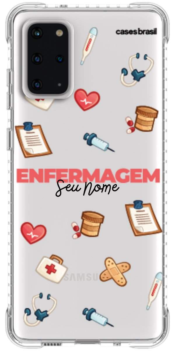 Capinha para celular Enfermagem - Profissão Com Nome