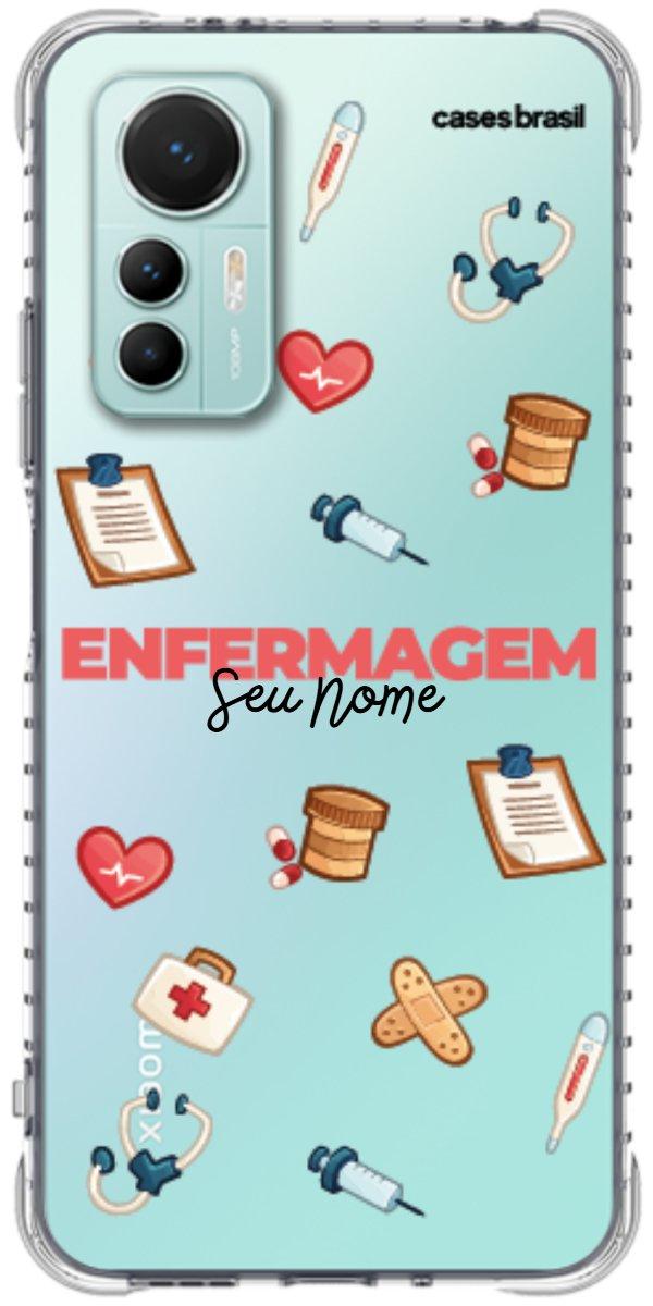 Capinha para celular Enfermagem - Profissão Com Nome