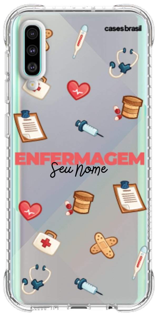 Capinha para celular Enfermagem - Profissão Com Nome
