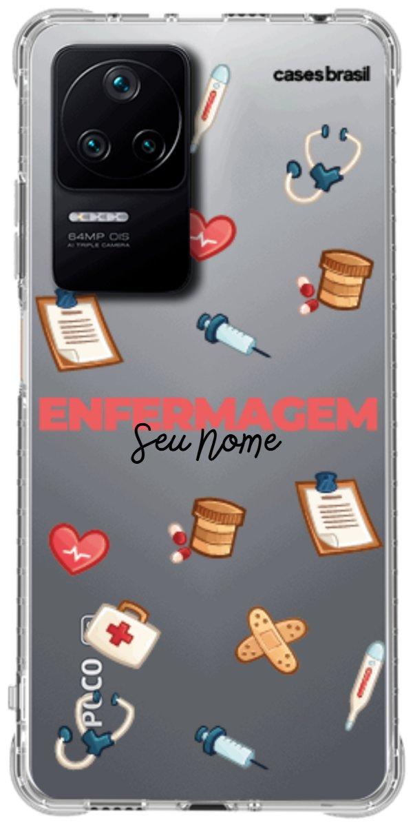 Capinha para celular Enfermagem - Profissão Com Nome